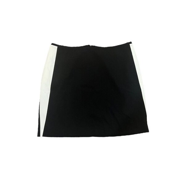 Calvin Klein Plus Size Skirt 20W Career Work Office A Line Black White - Picture 1 of 6